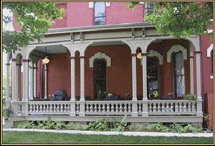 Whiskey Mansion Bed and Breakfast Saint Joseph Exteriör bild